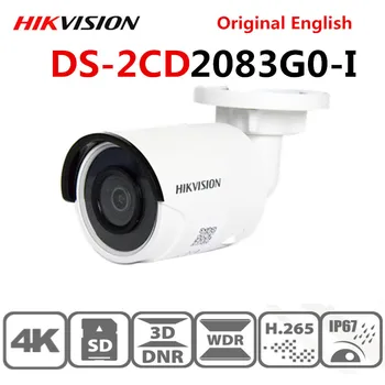 

Original Hikvision 8MP (4 K) bullet IP Camera PoE Home/Outdoor Weerbestendig Video Cctv Surveillance Nachtzicht DS-2CD2083G0-I