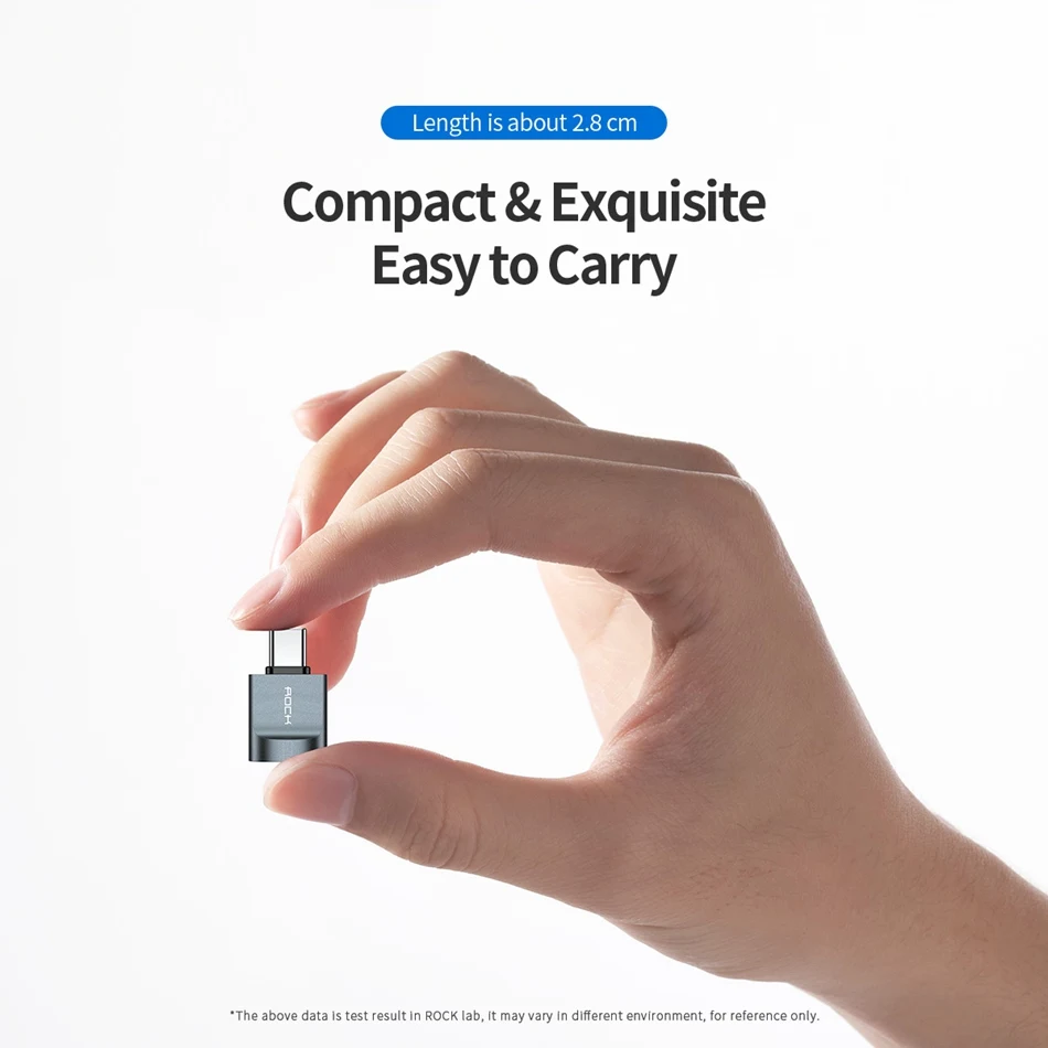 Адаптер Rock OTG usb type C для huawei samsung Xiaomi Redmi Oneplus 7 Pro адаптер type c адаптер USB Tipo C type-c для USB 3,0