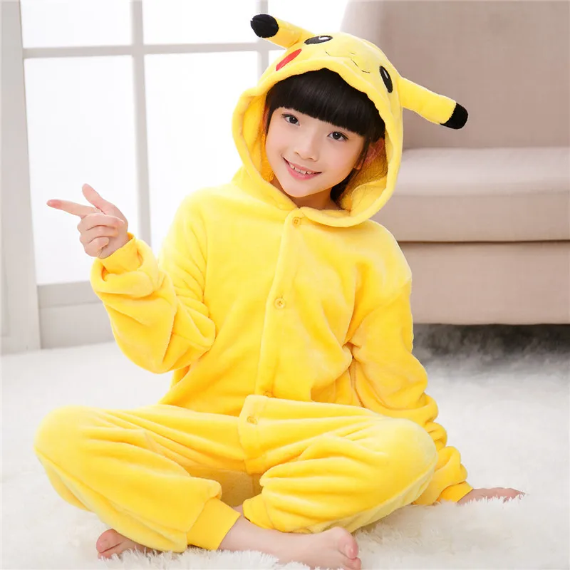 Серебристый boys girls clothes winter unicorn pajamas kids new years eve clothes kids unicornio flannel panda unicorn 2-10 years old licorne - Цвет: Серебристый