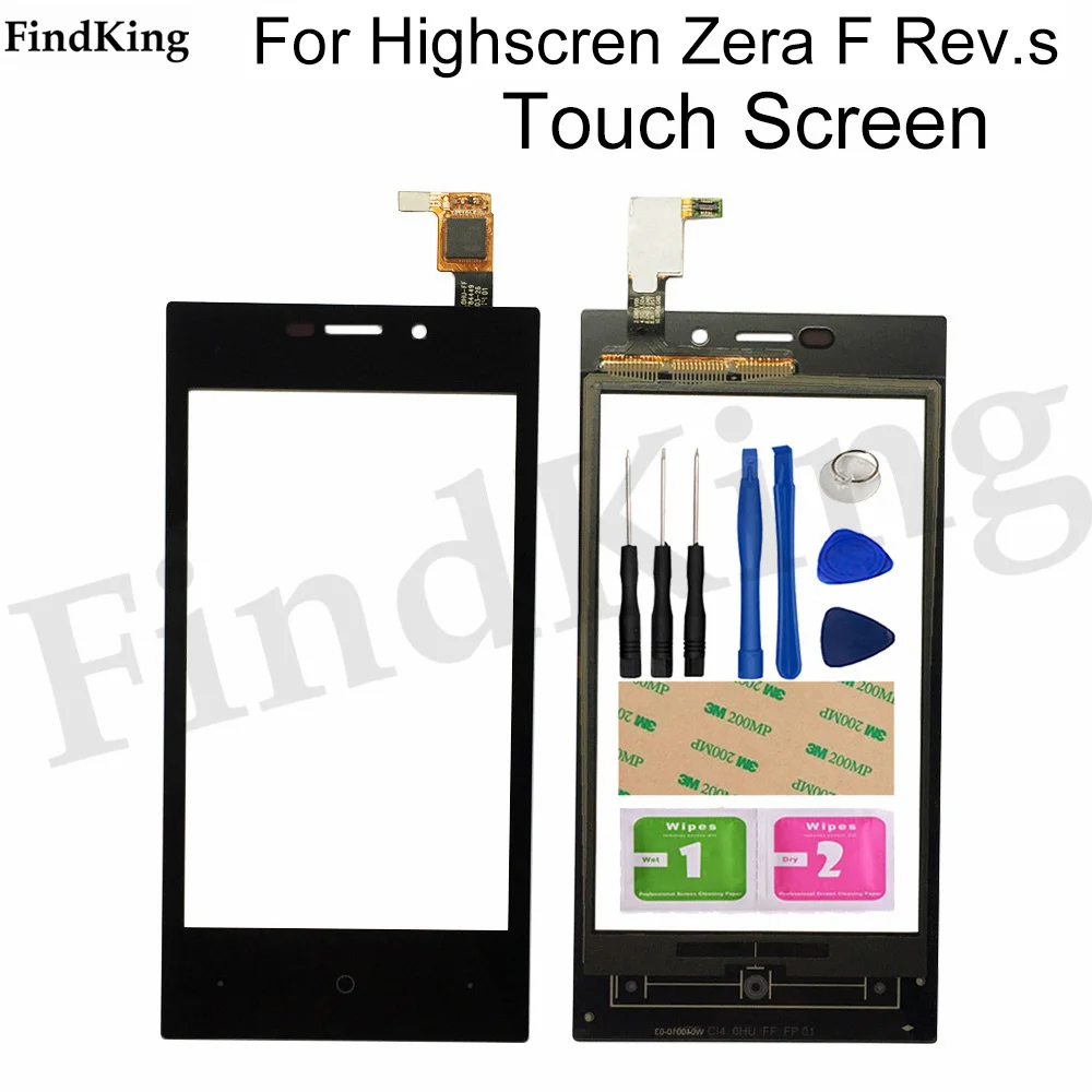 Стекло для сенсорного экрана телефона Highscreen Zera F rev.S сенсорный экран стеклянный