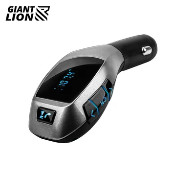

Car FM Transmitter Modulator Bluetooth 5.0 Car Kit With 12V Dual USB Charger Auto Audio MP3 Player Car FM Transmiter
