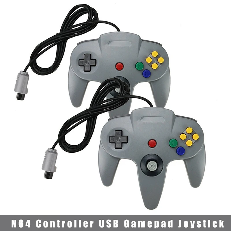 Controller N64 Gamepad Joystick Lungo Cablato Per Console Nintendo Classic 64 Accessori Gioco Joypad Per Console Gamecube N 64 Nuovo