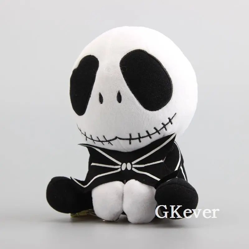 2pcs The Nightmare Before Christmas Zombie JACK Plush Toy doll peluche 20cm and 25cm Cute Skull Jake Soft Stuffed Halloween Toy