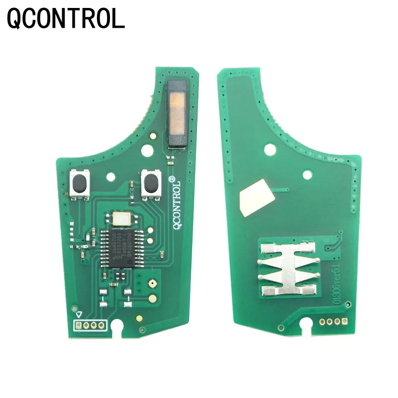 QCONTROL Car Control Remote Key Electronic Circuit Board for Opel/Zafira B 2005 - 2013,Vauxhall Astra H 2004 - 2009,