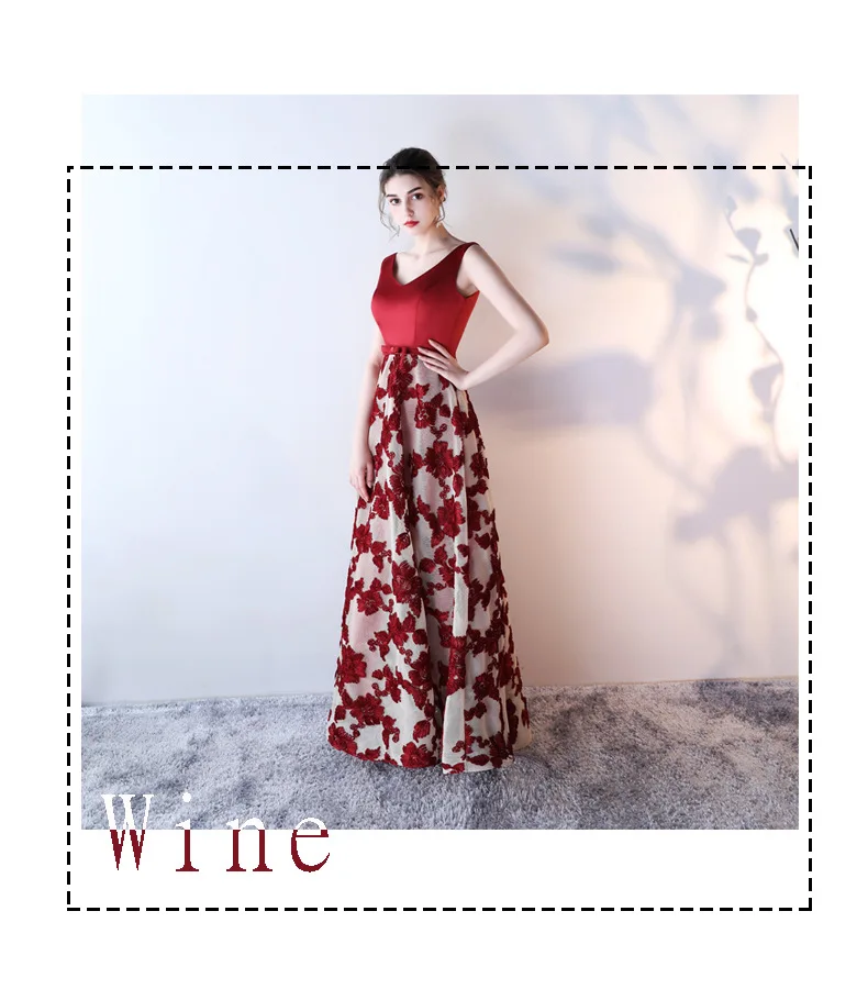 Evening Gown New Style Bride Marriage Dress for Toast Host Banquet Dress Long Bridesmaid Dress Slim Fit Slimming