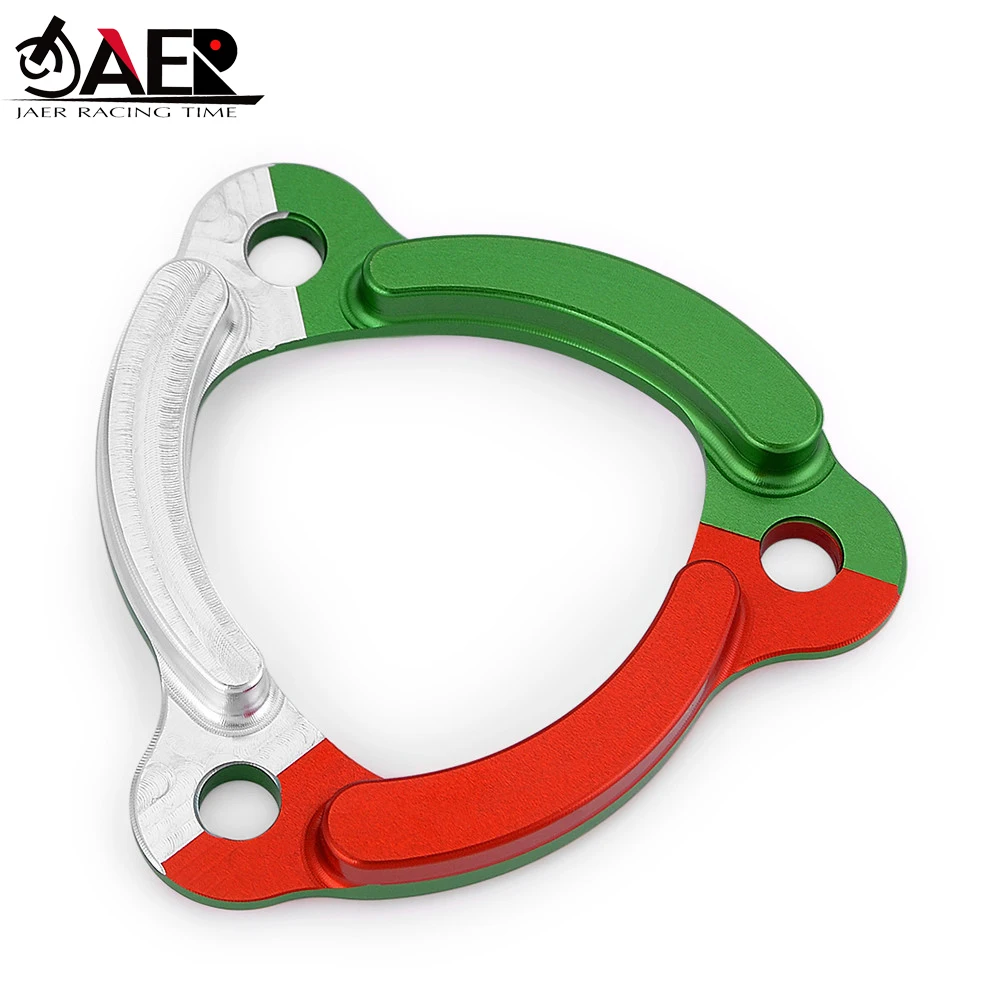 CNC Clear Clutch Cover & Spring Retainer para Ducati 959 1199 1299 V4 MTS 1200 Xdiavel Monster