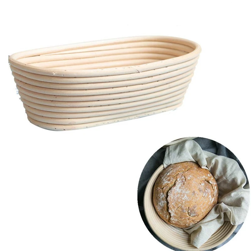 Круглая овальная ферментация хлеба из ротанга