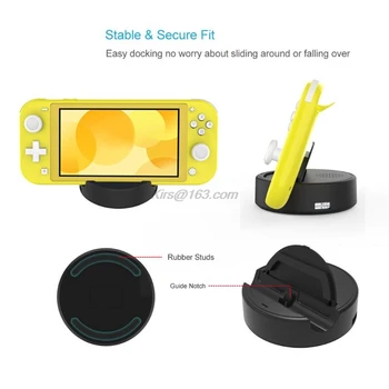 

Portable Charging Dock Mini Charging Stand Station for Nintend Switch Lite with Type-C Port Charge Cable Accessories