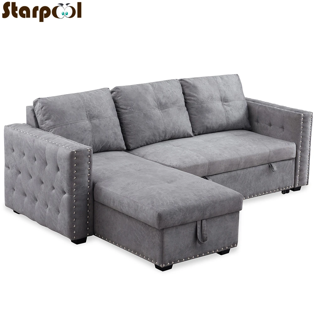 Tufted Seat Sofa Modern Minimalist Size Apartment Chaise Living Room Combination Nordic England New L Technology Cloth Sofa Living Room Sofas AliExpress