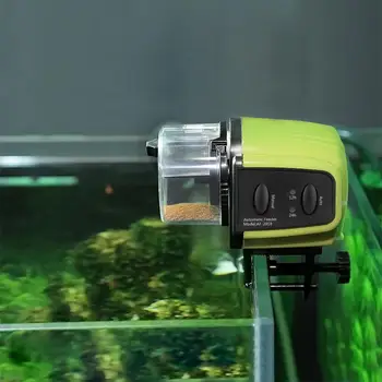 

2020 New Automatic Fish Feeder Electronic Timer for Aquarium Tank Fish Food Dispenser Auto Pet Feeders 12/24 Hours Feeding