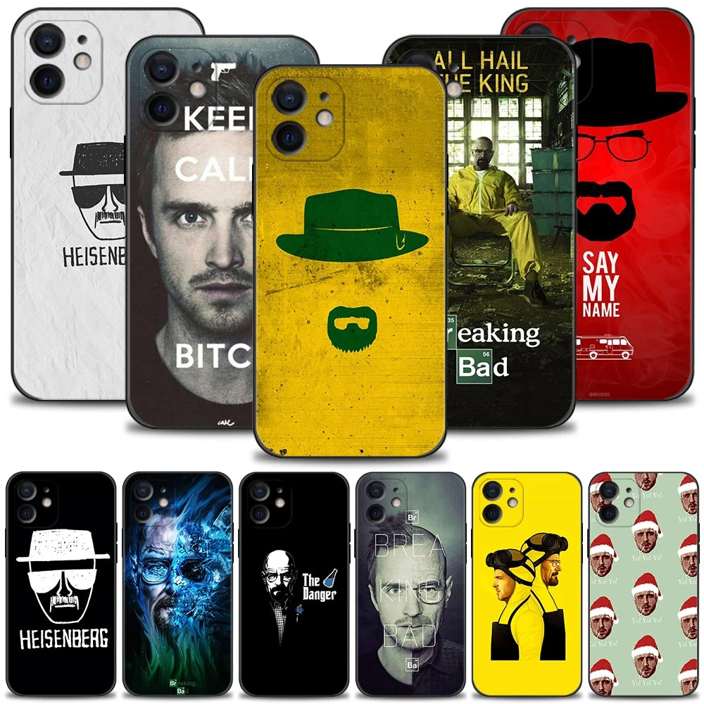 Case For Apple iPhone 13 12 11 Pro Max Mini XS Max XR X 7 8 Plus 6 6S SE 2020 Cover Shell Breaking Bad Chemistry Walter white xr cases