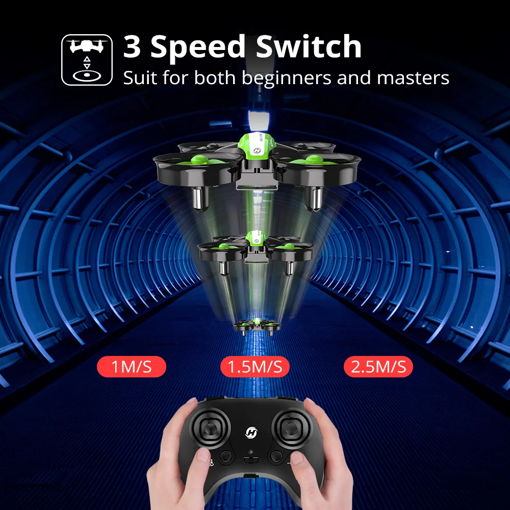 Holy Stone HS210 Mini Drone Kids Toy Infantil Drones Mini RC Quadrocopter Quadcopter Dron One Key Land Helicopter 50M Green Boy Holy Stone HS210 Mini Drone Kids Toy Infantil Drones Mini RC Quadrocopter Quadcopter Dron One Key Land Helicopter 50M Green Boy