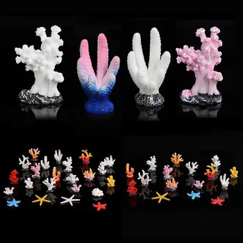 

New Artificial Resin Simulation Coral Fish Tank Small Mini Micro Landscape Fish Tank Aquarium Decorative Ornaments