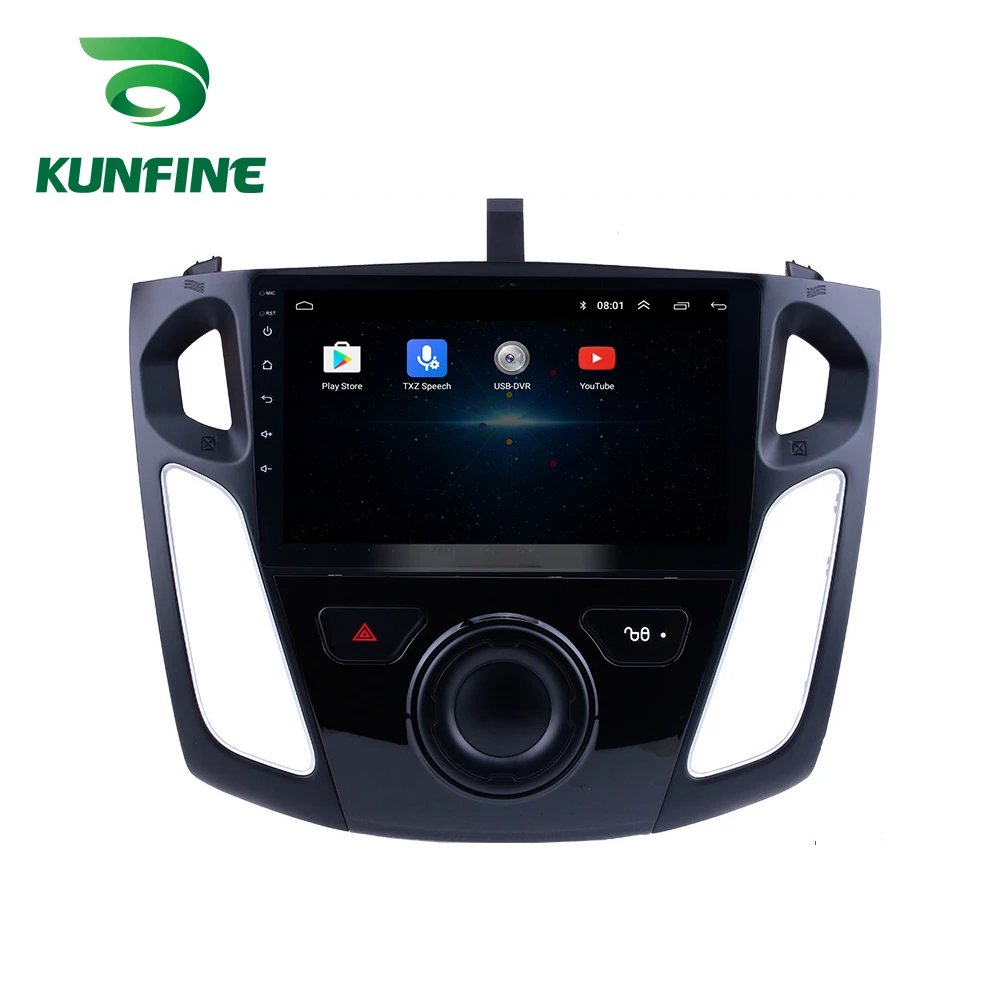 Восьмиядерный 1024*600 Android 8,1 автомобильный DVD gps навигационный плеер Deckless стерео для Ford Focus 2011 2012 2013 радио