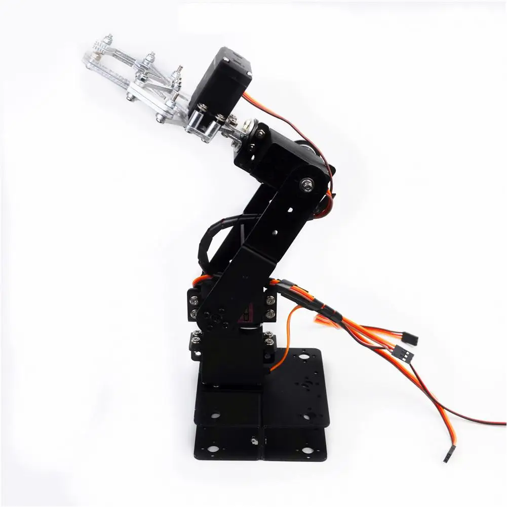 MeterMall алюминиевый сплав Arduino 4 механическая рука DIY робот аксессуары без рулевого