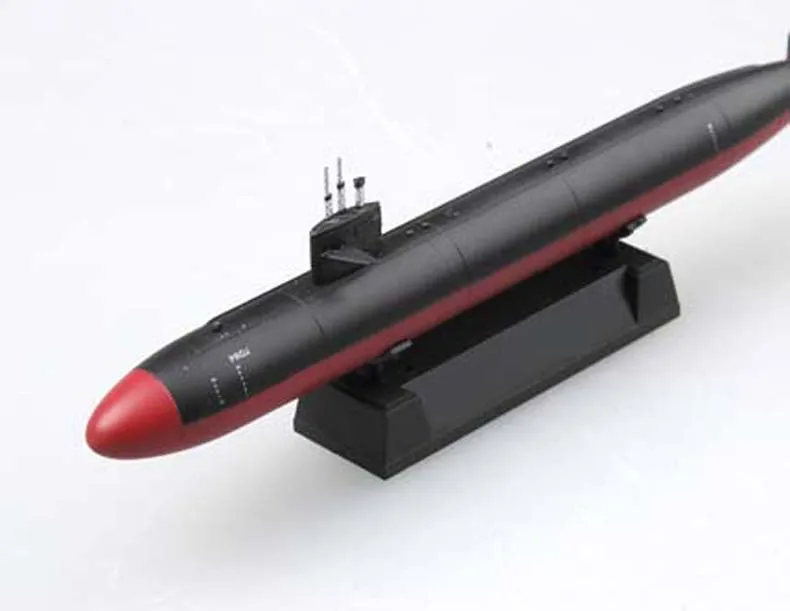 1:700 Масштаб Монтажная модель USS Los Angeles подводная лодка игрушка пластиковая