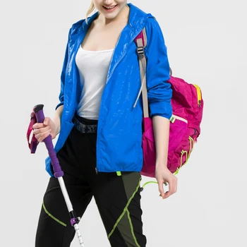 

Newly Ultra-Light Rainproof Windbreaker Jackets Breathable Windproof Sun Protection for Women Men FIF66