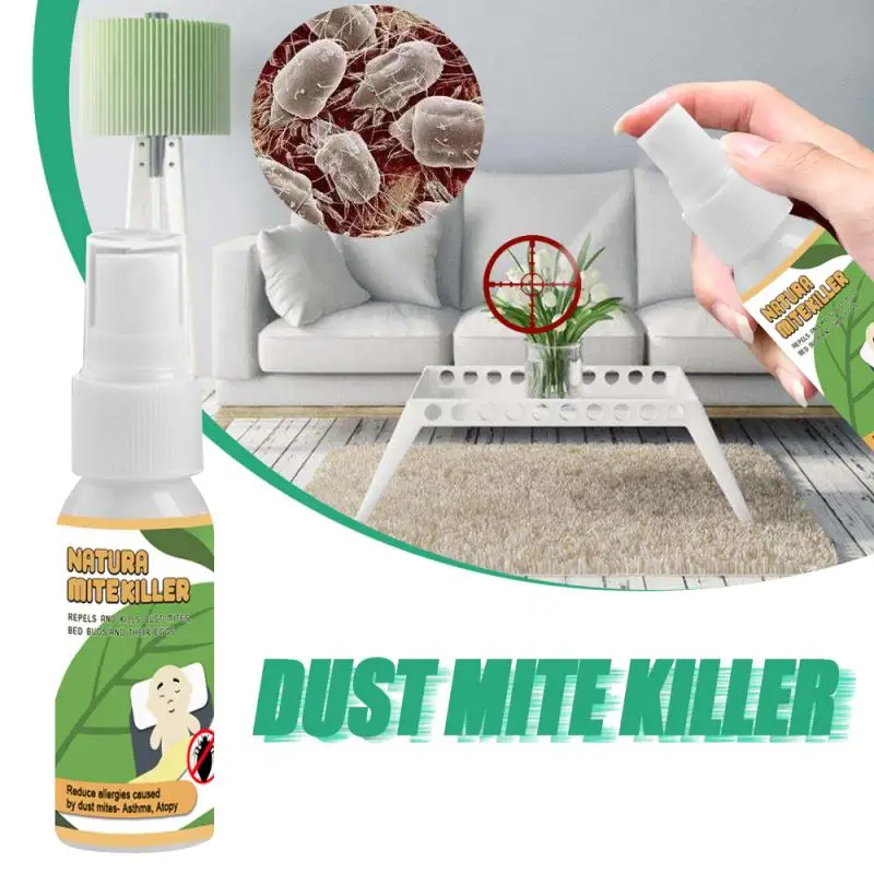 

30ml Dust Mite Inhibitor Prevent Household Allergies Safe Spray 2020 NEW