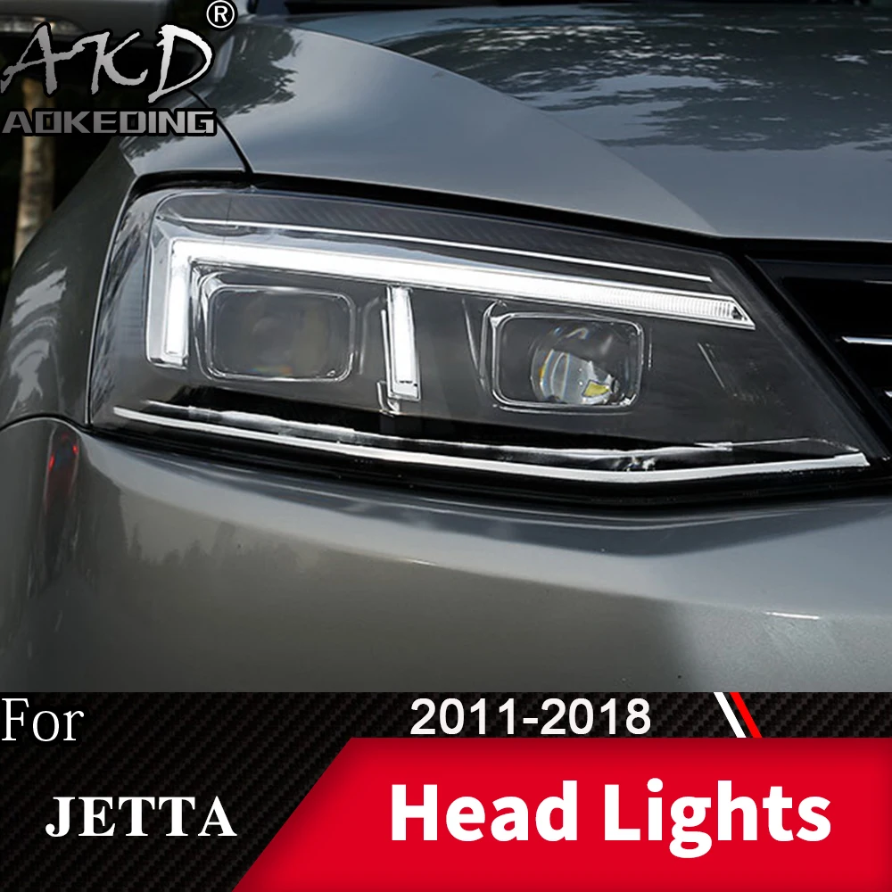 Передняя фара для VW Jetta Mk6 2011-2018 R8 дизайн фар s противотумансветильник фары дневные