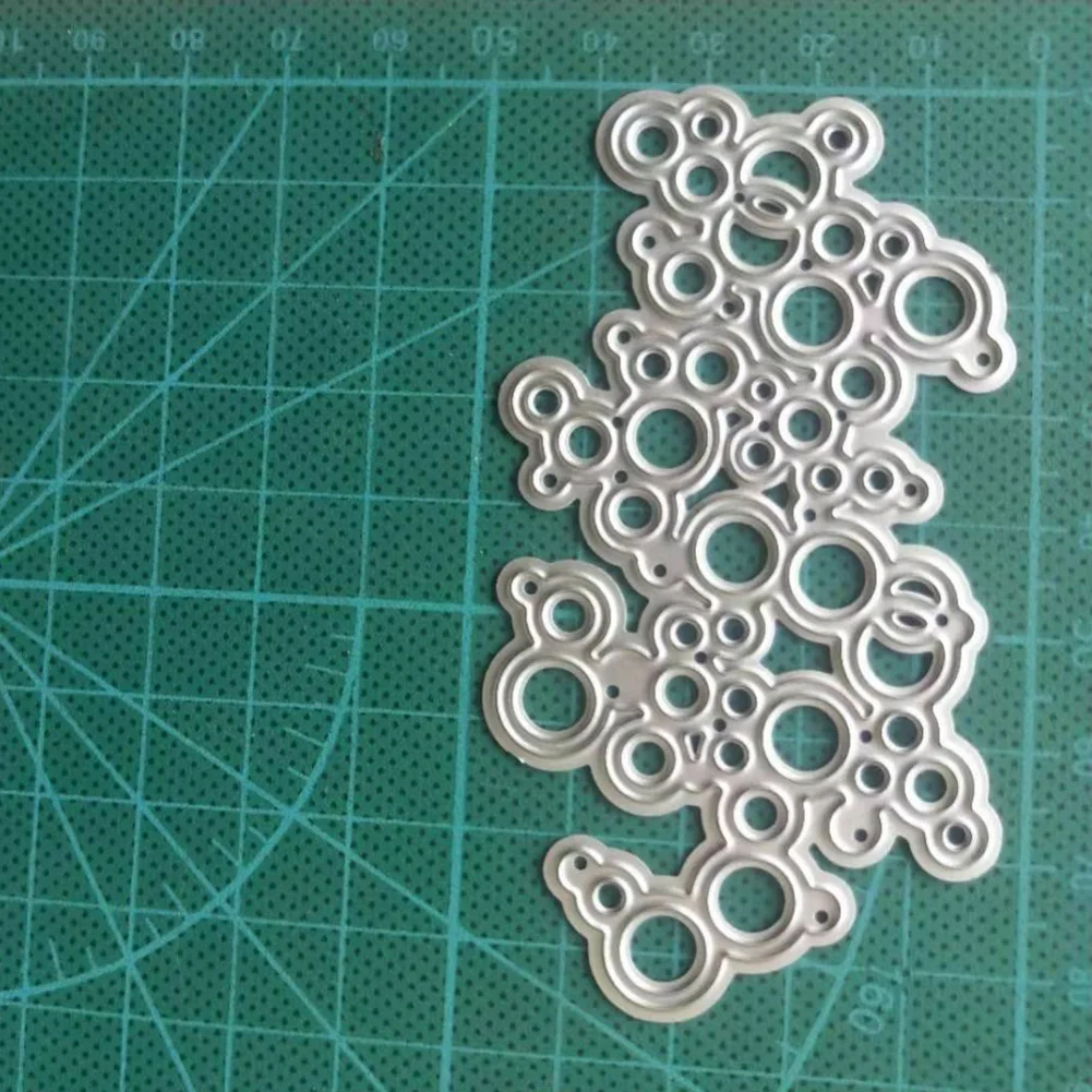 

Ring Set Christmas Metal Cutting Dies Stencil Irregular Frame Die Cut Scrapbooking Embossing Stamps And Dies 2019 New Craft