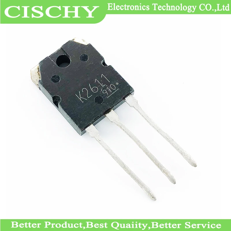 2 unids/lote 2SK2611 K2611 9A 900V transistores TO 3Ptransistor