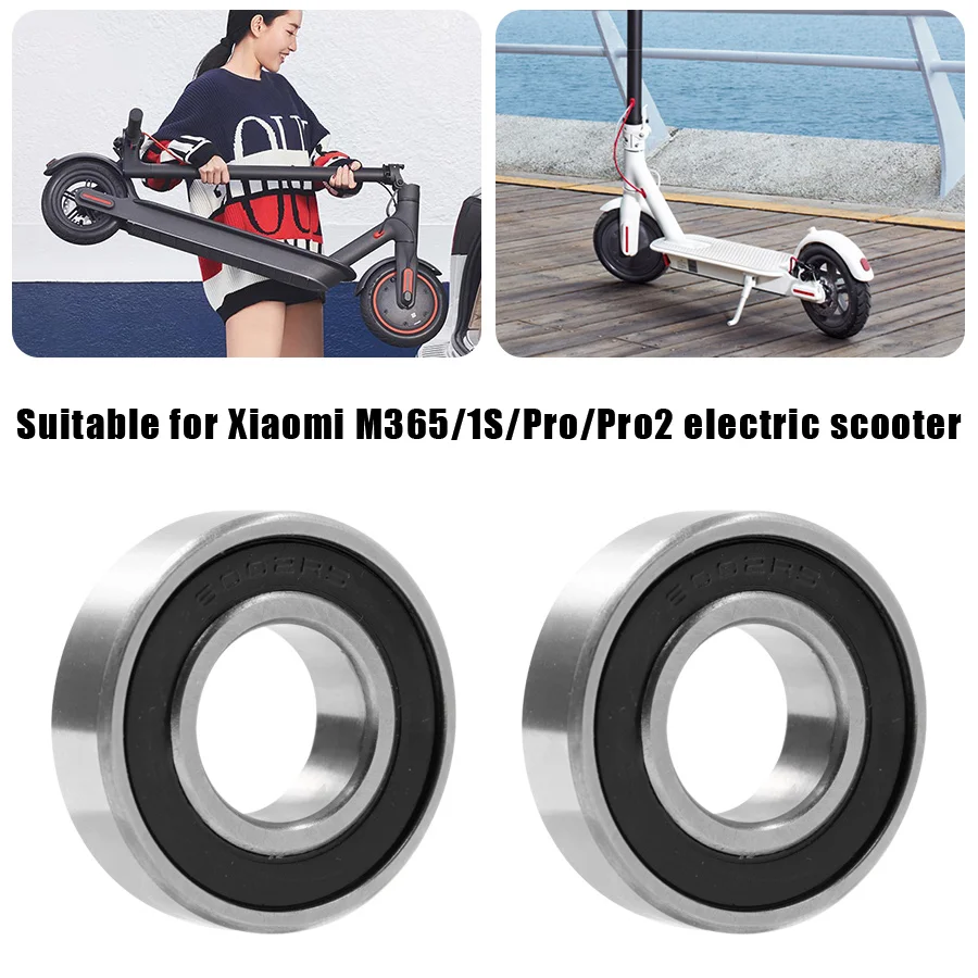 Kit de Roulement de Roue, 2 Pièces/Ensemble, pour Scooter Xiaomi  M365/PRO/PRO2, Roulement à Billes Auxiliaire Arrière pour Scooter électrique  : : Sports et Loisirs