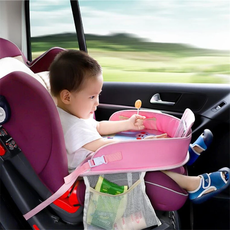 stroller, car seat, travel game tray 