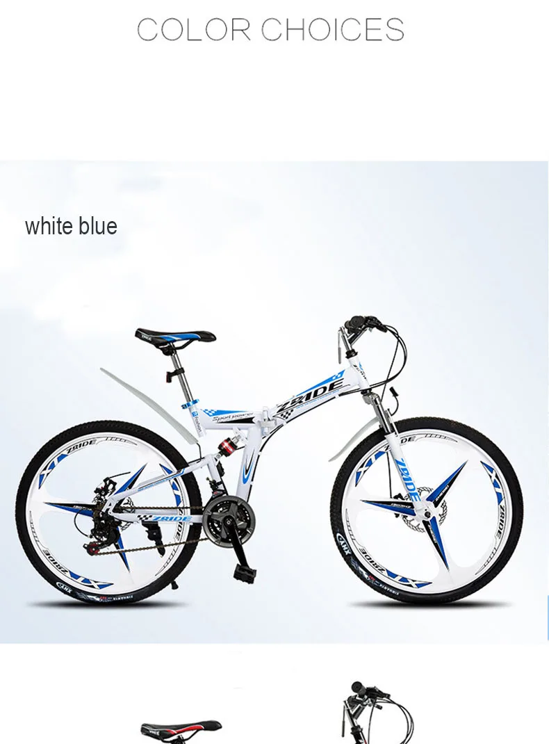 Best Mountain Bike 26 Inch 21/24/27/30 Speed 10 Knife Folding Mountain Bicycle Double Disc Brake 2019 New Suitable for Adults 13 Best Mountain Bike 26 Inch 21/24/27/30 Speed 10 Knife Folding Mountain Bicycle Double Disc Brake 2019 New Suitable for Adults 13