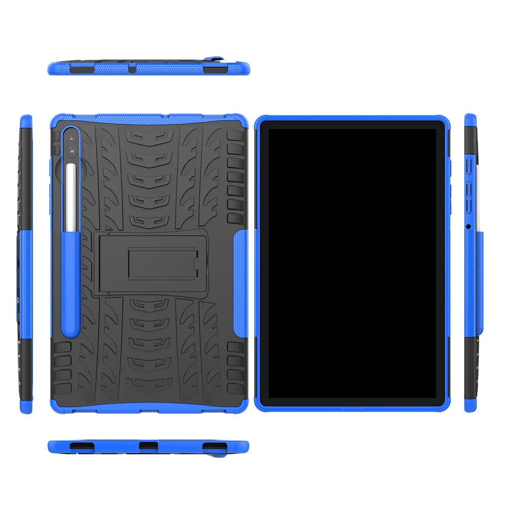 Чехол для планшета, жесткий защитный чехол для samsung Galaxy Tab S6 10,5 SM-T865 T860, Прочный Гибридный чехол-подставка в подарок