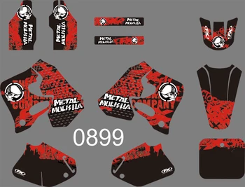 

0899 Motorcycle DECALS STICKERS FOR HONDA CR125 CR250 1993 1994