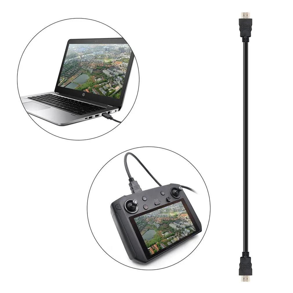 Мини HDMI кабель для DJI Дрон пульт дистанционного управления с экраном 4K передача данных в режиме реального времени высокоскоростной конвертер адаптер к телевизору