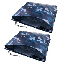 Защитный чехол для судовых лодок, комплект из 2 оксфордских тканевых двигателей, водонепроницаемый/Пыленепроницаемый Чехол for30-90 двигателя hp/150-300 hp