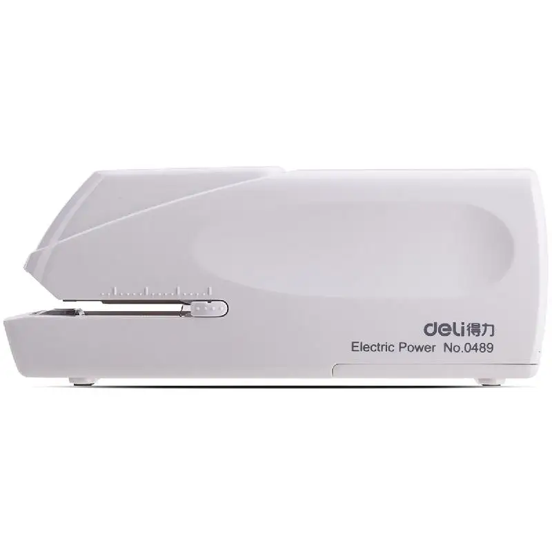 Electric Stapler Book Sewer 20 Sheets School Paper Geometric Office Stapler Cartoon Set Office Normal Supplies Stationery