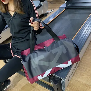 

2020 New Travel Bag Outdoor Leisure Luggage Bag Men Wet and Dry Separation Sports Fitness Swimming Bag with shoes comparment