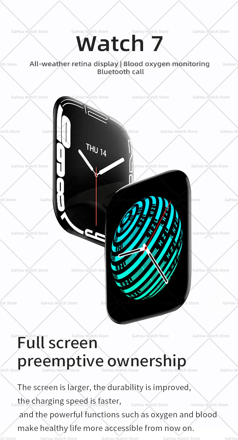 DT7 Max Smartwatch With NFC description image 2