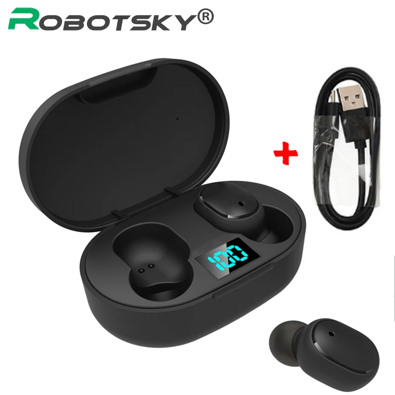 TWS Wireless Bluetooth Earphone 5.0 Sport Headsets Earbuds Noise Cancelling With Mic For iPhone Huawei Samsung Xiaomi Redmi | Электроника