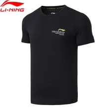 (Распродажа) Мужской тренировочный топ Li-Ning с коротким рукавом 100% полиэстер на сухой регулярной подкладке дышащие спортивные футболки ATSR031 (Распродажа) Мужской тренировочный топ Li-Ning с коротким рукавом 100% полиэстер на сухой регулярной подкладке дышащие спортивные футболки ATSR031