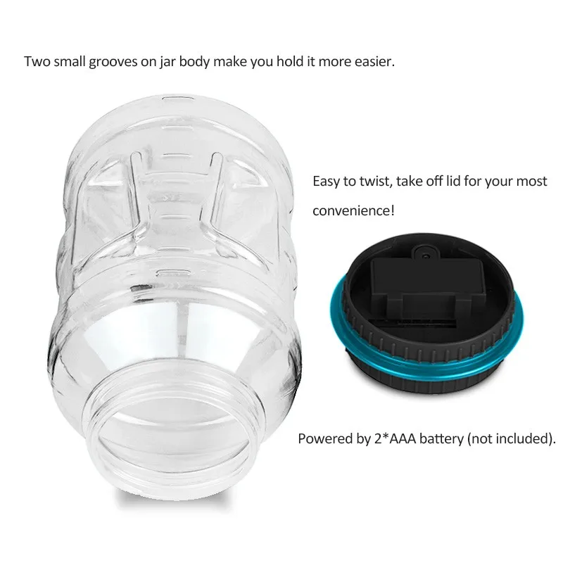 Electronic count Piggy Bank Counter Coin Digital LCD Counting Coin Money Saving Box Jar Coins Storage Box For USD EURO GBP Money