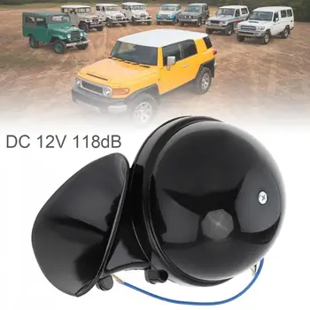 

12V 118dB Super Loud Electric Snail Horn Waterproof Universal High Tone Speaker for Car Truck Boat Motorcycle