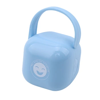 

Baby Pacifier Silicone Portable Baby Infant Pacifier Nipple Storage Box Holder Travel Case Baby Soother Container Holder