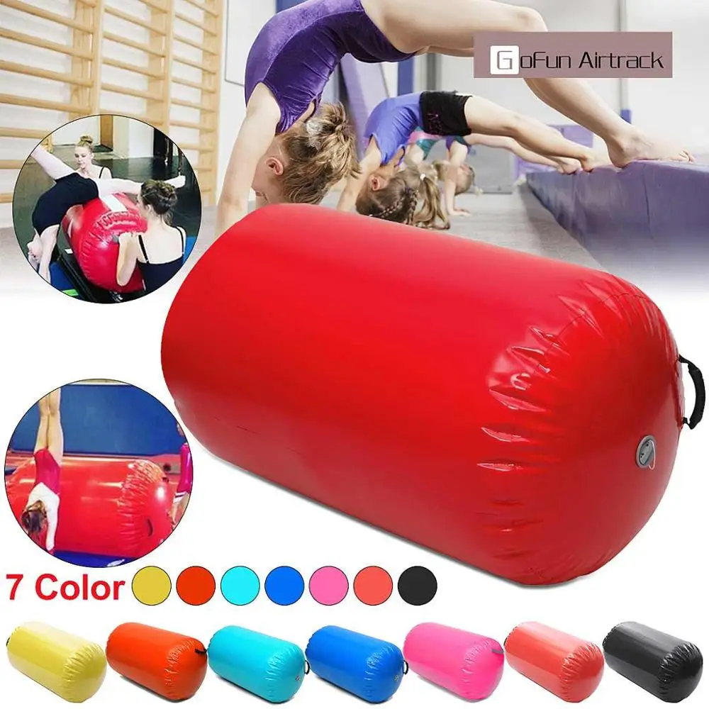Gofun AirTrack Cilindro de Ar Caindo Faixa Coluna de ginagica exercio ginasio Invertido Backflip Treinamento criancha