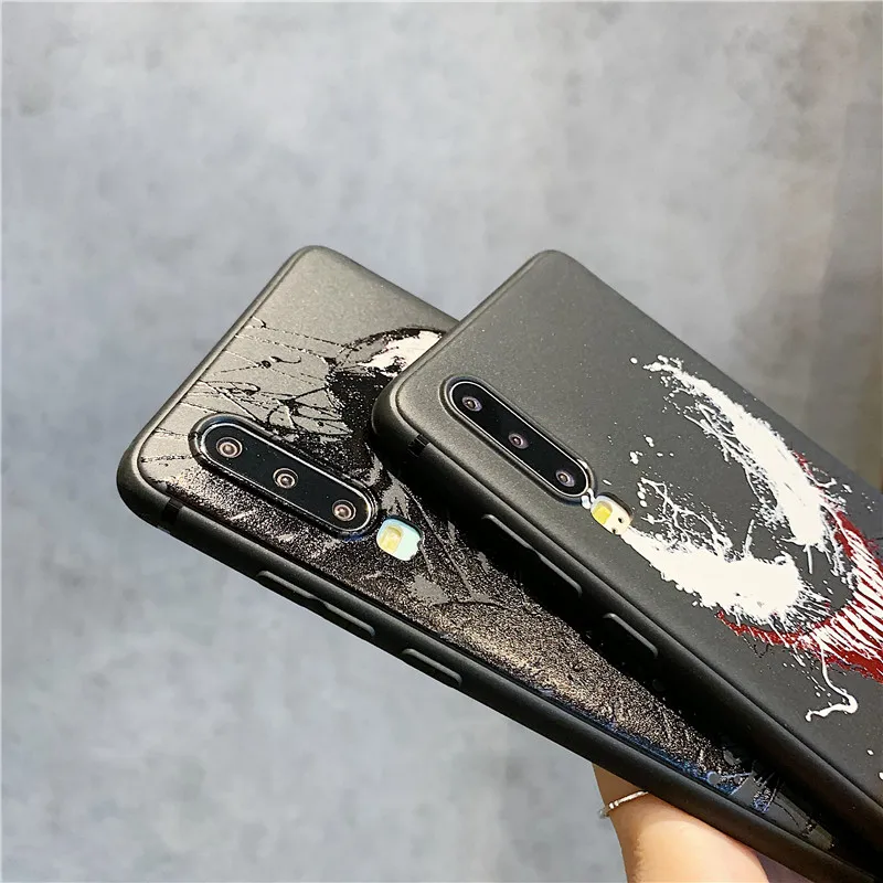 Чудо-яд супер герой черный силиконовый чехол для Huawei P10 P20 P30 Pro P20 P30 Lite Nova 2S 3 3i 4 Коврики 10 20 Mi Max Pro Чехлы Coque
