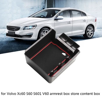 

Replacement For Volvo XC60 S60 V60 2009-2017 Central Console Armrest Stowing Box Organizer Insert Storage Tray Pallet
