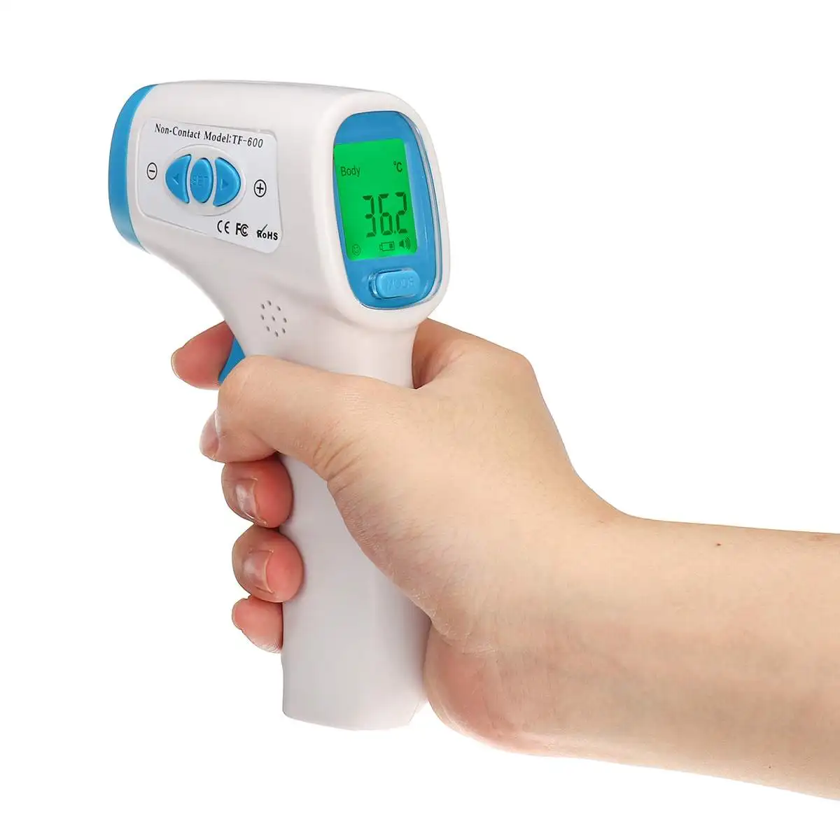 Forehead Thermometer LCD Digital Non-Contact Infrared Digital Thermometer Non-contact Temperature Measuring Baby/Kids/Adult