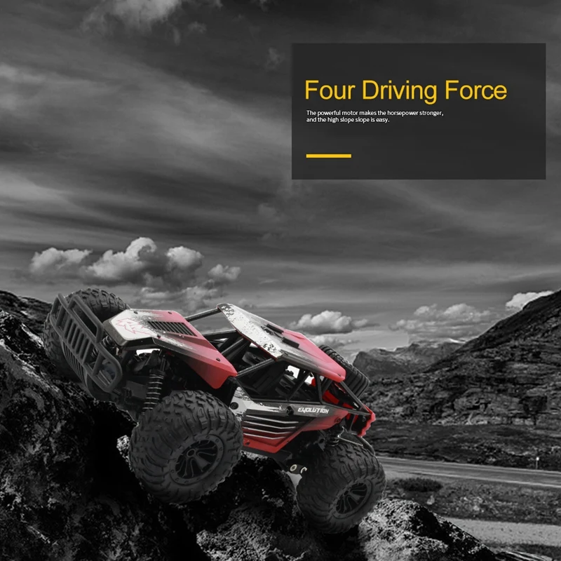 25KM/H 2.4G Electric High Speed Racing RC Car with WiFi FPV 720P Camera HD 1:18 Radio Remote Control Climb Off-Road Buggy Trucks