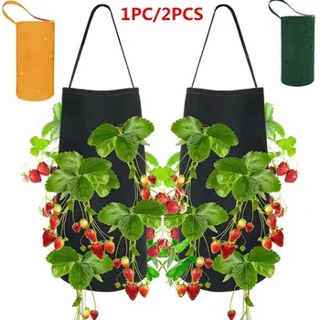 

Creative Non-Woven Multi-Port Container Bag Flower Planting Bag Hanging Spring Balcony Moisturizing Breathable Practical