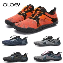 Новинка; Мужская Спортивная обувь; дышащие уличные кроссовки; обувь для плавания; спортивная обувь на плоской подошве; мягкие женские и мужские пляжные сандалии; быстросохнущая обувь для ходьбы