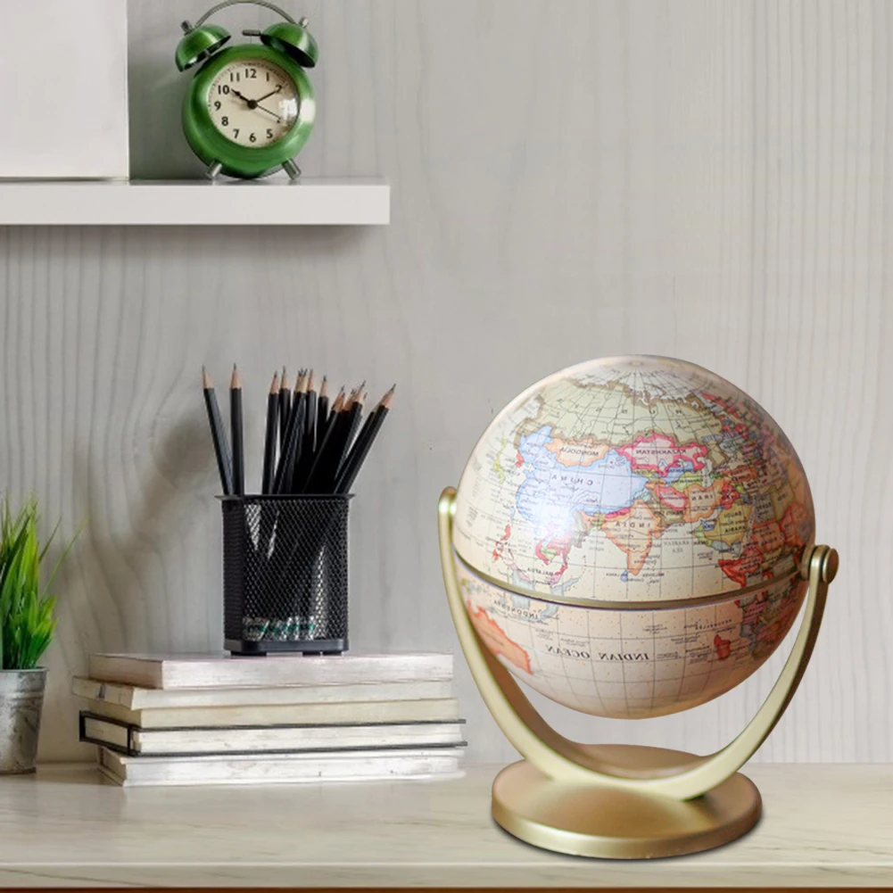 3D Retro Globe Earth Map English Edition 1