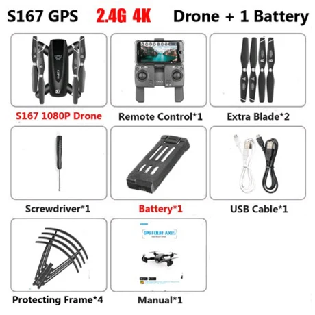 Комплект рамок для RC Дрон Квадрокоптер с Камера 4K Wi-Fi Радиоуправляемый вертолет FPV Безголовый режим складной Дрон GPS позиционированием Профессиональный Квадрокоптер - Цвет: 4K Camera 2.4G