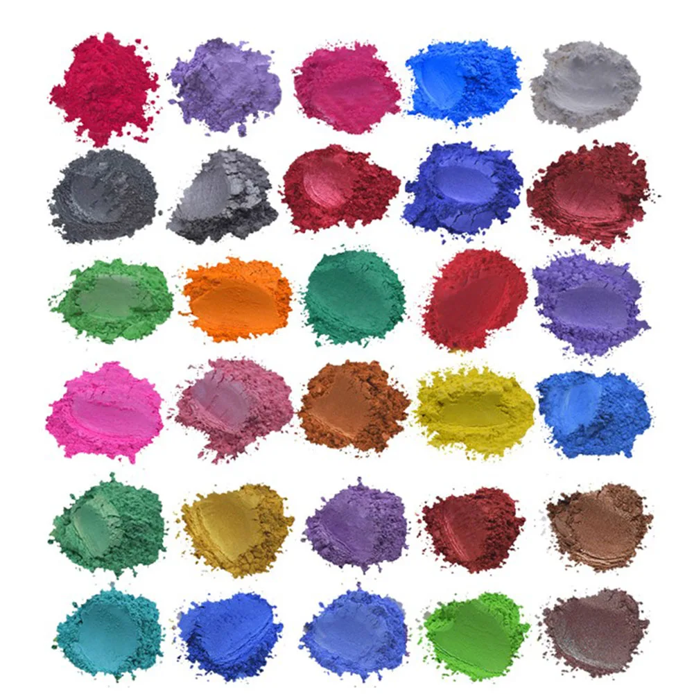 

Art Wax Candle Pearl Additive Jewelry Bath Bombs Dye Tool Soap Making Craft Pigment Powder Mica DIY Nail Art Decorating
